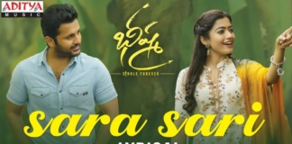 Sara Sari Song Lyrics in Telugu & English