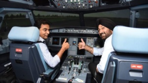 కాసేపు పైలట్ గా మారిన మంత్రి కేటీఆర్