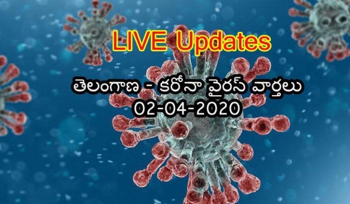 2nd April TS Corona Virus Live Updates