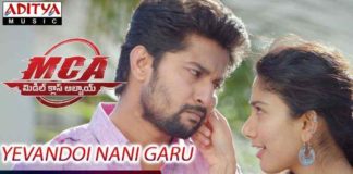 Yevandoi Nani Gaaru Song Lyrics