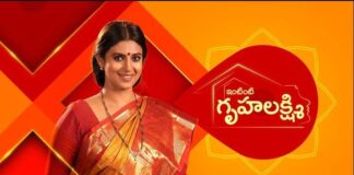 Intinti Gruhalakshmi Serial Title Song Lyrics