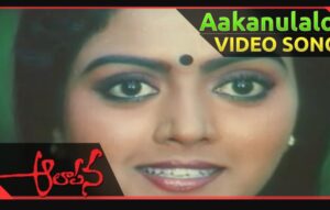 Aa Kanulalo Kalala Naa Cheli Song Lyrics