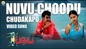 Nuvu Choodu Chudakapo Song Lyrics