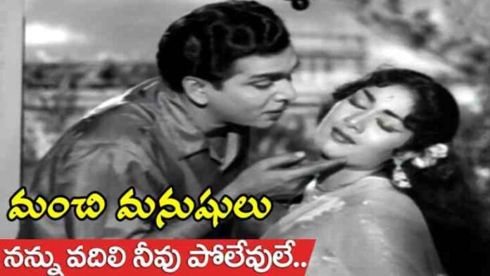 Nannu Vadili Neevu Polevule Song Lyrics