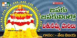 Janaku Janaku Bathukamma Song Lyrics