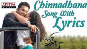 Chinnadana Neekosam Song Lyrics