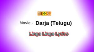 Lingo Lingo Song Lyrics