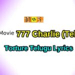 Torture Song Telugu Lyrics