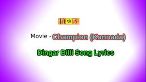 Dingar Billi Lyrics