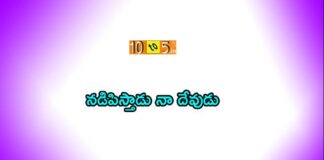 Nadipisthadu Naa Devudu Lyrics