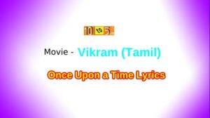 Once Upon a Time Lyrics