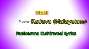 Paalvarnna Kuthiramel Song Lyrics