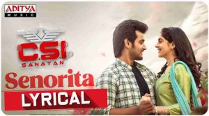 Ti Amor Senorita Song Lyrics